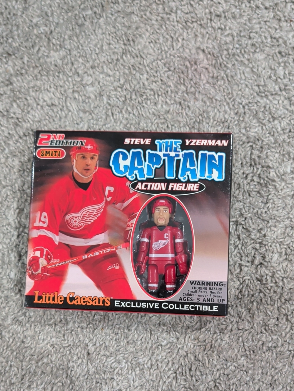 Steve Yzerman The Captain Action Figure